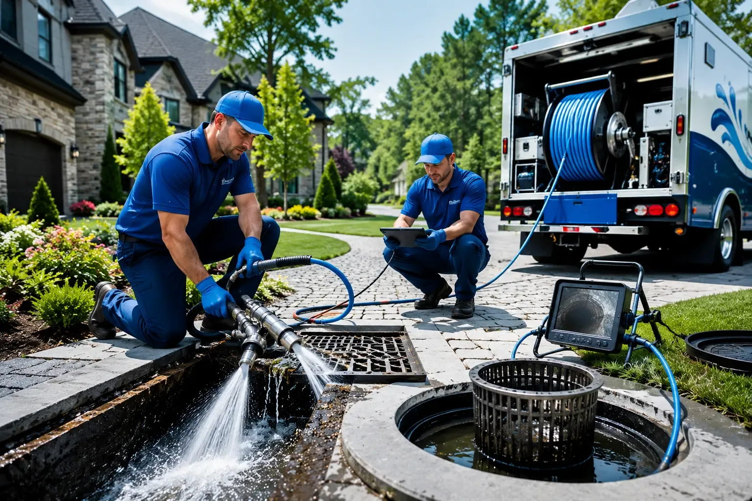 Local outdoor drain cleaning professionals in Winnsboro, TX